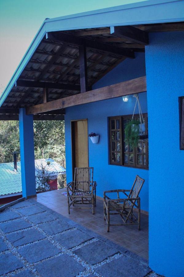 Chale Pico Agudo Hotell Santo Antônio do Pinhal Exteriör bild